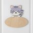 Customizable door sign Cat VI-PLP18 Vintiun 4
