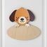 Customizable door sign Dog VI-PLP19 Vintiun 4