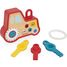 Sound and light tractor keychain J03331 Janod 2