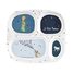 Plate tray with 4 compartments The Little Prince PJ-PP935U Petit Jour 1