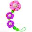 Pacifier chain Flower HA1047-3020 Haba 3