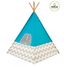 Play TeePee - Turquoise w/ Gray & White Chevron KI00223-4337 Kidkraft 3