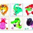 Circus Animals Cubes J02817-5290 Janod 3