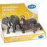 Elephant, hippo and small set PA80001-3239 Papo 1