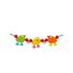 piepolini- Pram chain with three cheeky birds SE1363-4200 Selecta 1