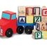 Alphabet Blocks Wooden Truck M&D15175-4555 Melissa & Doug 1