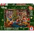 Puzzle Mickey and Minnie trimming the tree 1000 pcs S-58047 Schmidt Spiele 1
