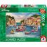 Puzzle Mickey and Minnie in Italy 1000 pcs S-58053 Schmidt Spiele 1
