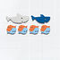 Bath puzzle - Shark QU-171041 Quut 2