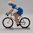 Cyclist figure R blue and white jersey FR-R11 Fonderie Roger 3