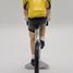 Cyclist figure R Yellow jersey with black edging FR-R12 Fonderie Roger 2