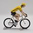 Cyclist figure R Yellow jersey with black edging FR-R12 Fonderie Roger 1