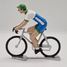 Cyclist figure R Blue green and white jersey FR-R17 Fonderie Roger 3