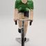 Cyclist figure R Green jersey best sprinter FR-R6 Fonderie Roger 4