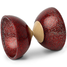 Red flakes diabolo - wooden axle - d. 100mm F-101008PR Foulon 1