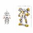Robot PR Mecha 2in1 white yellow SL-M38-B1276 Sluban 2