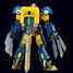 Robot Super PR Mecha yellow blue SL-M38-B1298 Sluban 5