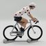 Cyclist figure R Polka dot jersey FR-R2 Fonderie Roger 1