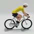 Cyclist figurine R yellow jersey FR-R1 Fonderie Roger 1