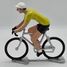 Cyclist figurine R yellow jersey FR-R1 Fonderie Roger 4