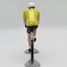 Cyclist figurine R yellow jersey FR-R1 Fonderie Roger 5