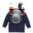 Firefighter top and helmet 5-8 years R159972 Rubies 3