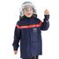 Firefighter top and helmet 5-8 years R159972 Rubies 1