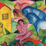 The Dream by Franz Marc S160-24 Puzzle Michele Wilson 2