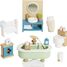 Bathroom set for dolls house TV-ME060 Le Toy Van 1