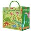 Book and Puzzle Dinosaurs SJ-307551 Sassi Junior 1