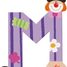 Letter M Clown SE81749 Sevi 1