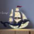 Little Lights Ship Lamp Navy LL029-360 Little Lights 2