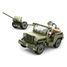 Army WWII - Allied Jeep with anti-aircraft guns SL-M38-B0853 Sluban 2
