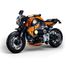Model Bricks - Orange motorcycle SL-M38-B1130 Sluban 2