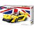 Model Bricks - English super car yellow SL-M38-B0956 Sluban 1