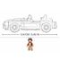 Model Bricks - Classic sports car SL-M38-B0706A Sluban 4