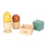Montessori sorting game with ball, cube and egg LE12925 Small Foot company 1