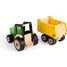 Country Tractor and Trailer BJ-T0534 Bigjigs Toys 2