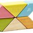 6-Pieces Prism Pocket Pouch Tints TG-P-11-045 Tegu 11