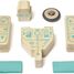 Magnetic wooden blocks Magbot TG-MGB-TL1-405T Tegu 4