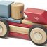 Magnetic wooden blocks Dardevil TG-DDV-OGL-411T Tegu 16