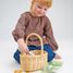 Wicker Shopping Basket TL8286 Tender Leaf Toys 5