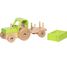 Tractor with trailor green GK55838 Goki 2