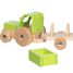 Tractor with trailor green GK55838 Goki 4