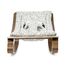 LEVO Baby Rocker in Walnut - Rabbit CC-LEVO-W-RABBIT Charlie Crane 3