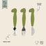 Silicone cutlery set 3-pack Dr Dino TX-96-442 Trixie 2