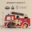 Wooden Fire Engine TV427 Le Toy Van 5