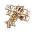 Mini-Biplane mechanical model kit U-70159 Ugears 2