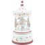 Musical Box Horse Carousel brick red UL4126 Ulysse 1