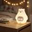Polar bear night light and alarm clock UL8172 Ulysse 2